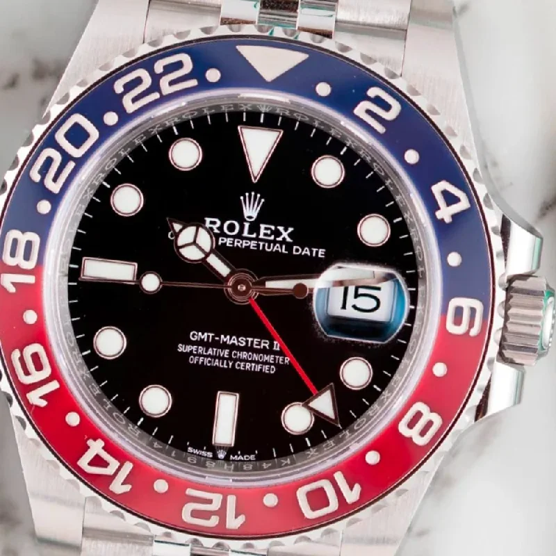 Women's Rolex Winter Design Watches-Rolex GMT Master II 126710BLRO (2023)