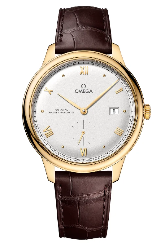 Men's Luxury Design Dress Watches for Opulent Designs-Omega DeVille Prestige Co-Axial Master Chronometer Small Seconds 41mm 434.53.41.20.02.001