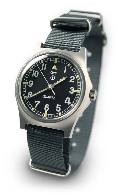 Men's Military Watches for Penetration Testing-CWC G10 Fatboy-80 Quartz Re-Issue Watch