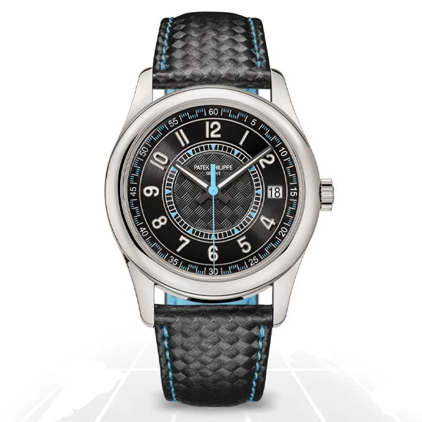 Men's Patek Philippe Watches with Anniversary Editions-Patek Philippe	Calatrava Blue	6007G-011