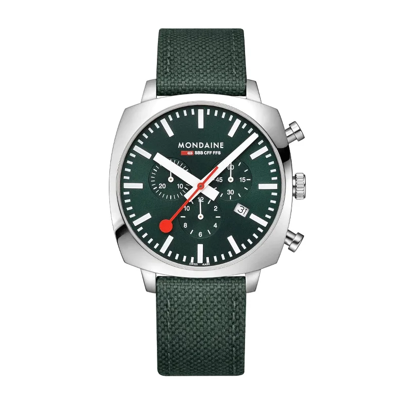 Men's Chronograph Watches with Advanced Materials-Grand Cushion 41mm Chronograph MSL.41460.LF.SET