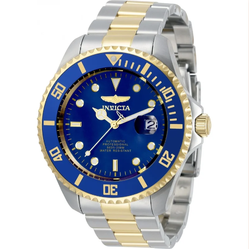 Men's Chronograph Watches with Pilot's Watch Design-Invicta Men's 34042 Pro Diver Automatic Stainless Steel Watch