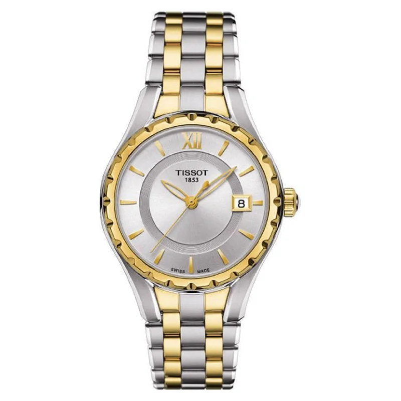 Women's Heritage Watches for Understated Elegance-Tissot T-Lady Silver Dial Women 34mm