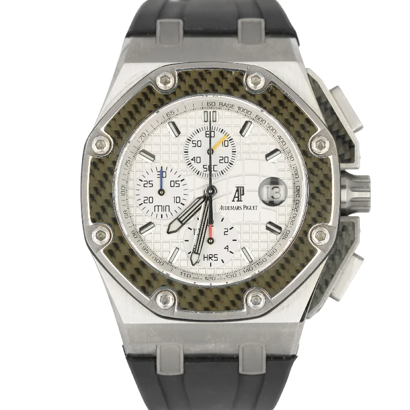 Audemars Piguet Classic Design Watches for Women-Audemars Piguet Royal Oak Offshore Juan Pablo Montoya 44mm Titanium 260301 Watch