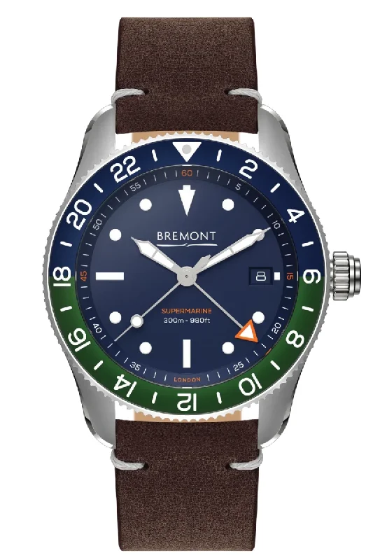 Men's Sophisticated Design Dress Watches for Luxury Brands-Bremont Supermarine S302 GMT