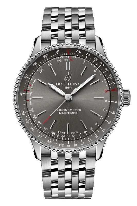 Men's Italian Made Design Dress Watches for Fashionable Designs-Breitling Navitimer Automatic 36 A17327381B1A1