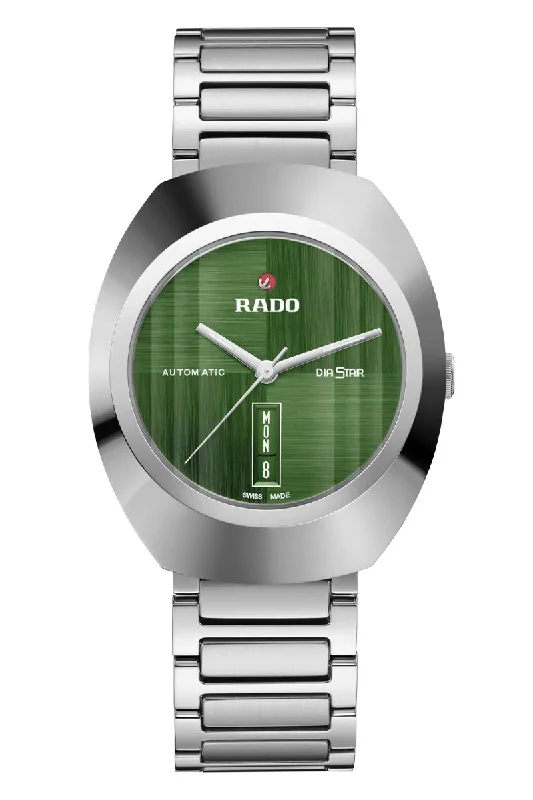 Men's Retro Style Dress Watches with Roman Numerals-Rado DiaStar Original R12160303