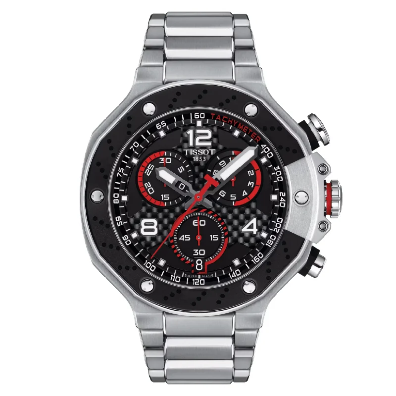 Women's Sophisticated Heritage Watches-Tissot Special Collections Black Dial Men 45mm