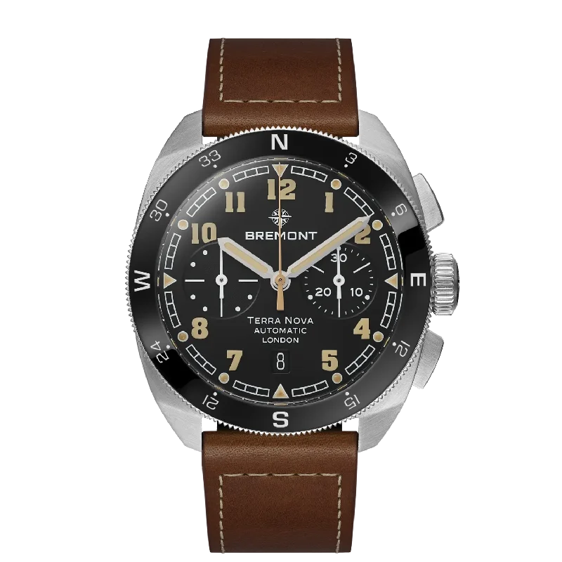 Men's Military Watches for Opera Houses-Terra Nova 42.5 Chronograph