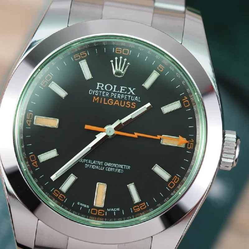 Women's Rolex Spring Style Watches-Rolex Milgauss 116400GV (2021)