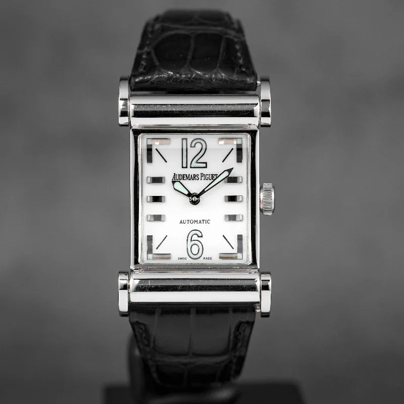 Men's Audemars Piguet Eco-Drive Style Watches-JULES AUDEMARS 'CANAPE' WHITEGOLD (WATCH ONLY-CIRCA 1998)