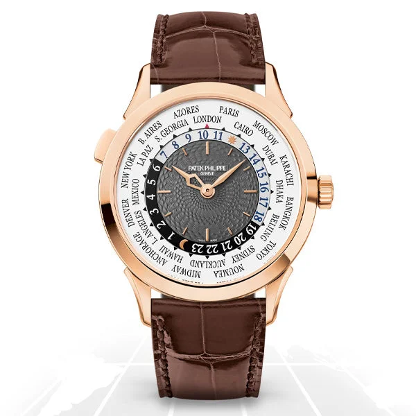 Men's Patek Philippe Watches for Law Enforcement-Patek Philippe	Complications World Time	5230R-012