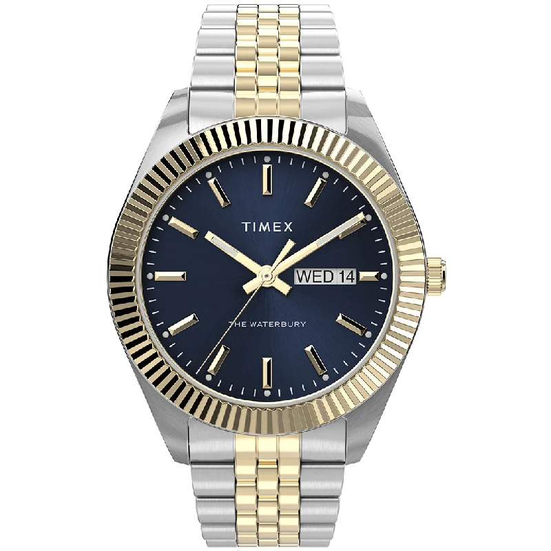 Men's Quartz Watches for Birthday Gifts-TIMEX, WATERBURY