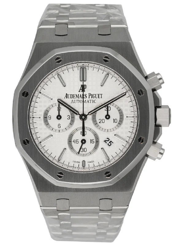 Men's Audemars Piguet Special Edition Design Watches-Audemars Piguet Royal Oak 26320ST Chronograph Mens Watch Box & Papers
