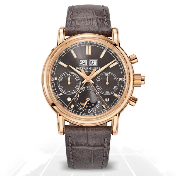 Men's Patek Philippe Watches for Collectors-Patek Philippe	Grand Complications Perpetual Calendar Chronograph	5204R-011