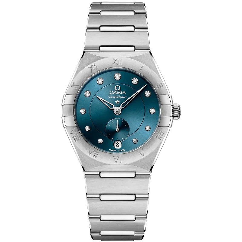 Men's Quartz Watches with UV Sensor-OMEGA, CONSTELLATION CO‑AXIAL MASTER CHRONOMETER SMALL SECONDS