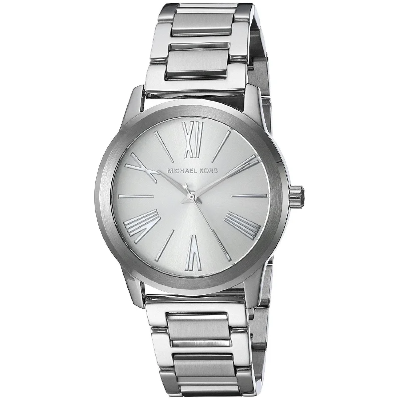 Women's Chronograph Watches for Understated Elegance-Michael Kors Women's MK3489 Hartman Stainless Steel Watch