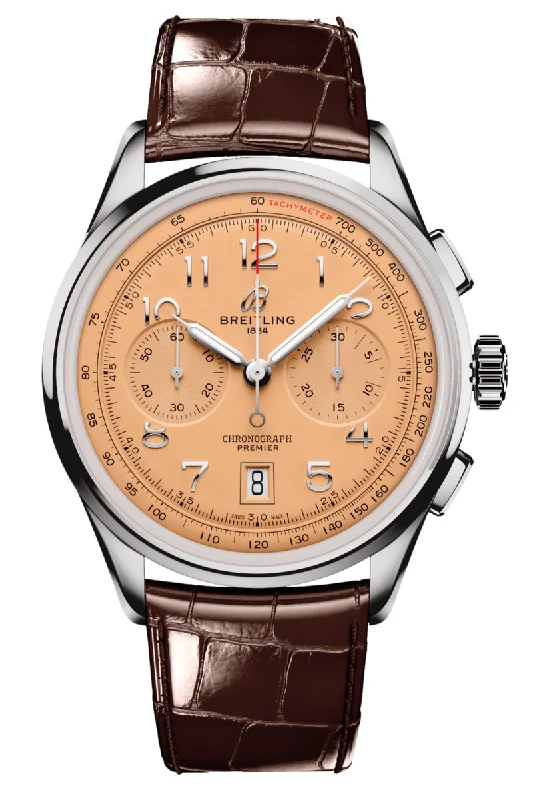 Men's Stylish Dress Watches with Unique Designs-Breitling Premier B01 Chronograph 42 AB0145331K1P1