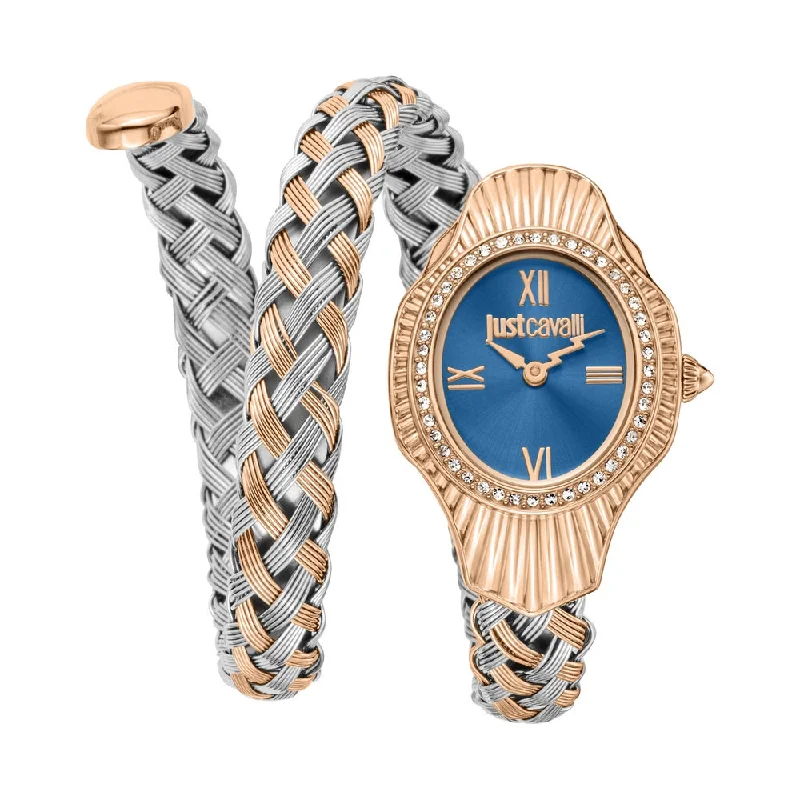 Men's Quartz Watches for Navigation Instruments-JUST CAVALLI, TWINED