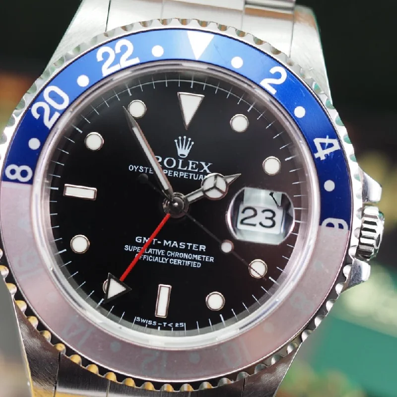 Women's Rolex Tonneau Case Watches-Rolex GMT Master 16700 (1997)