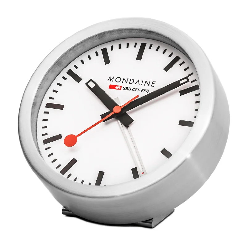 Torsion Pendulum Clocks for Precision Mechanics-A997.MCAL.16SBB Mondaine Official Swiss Railways Mini Clock