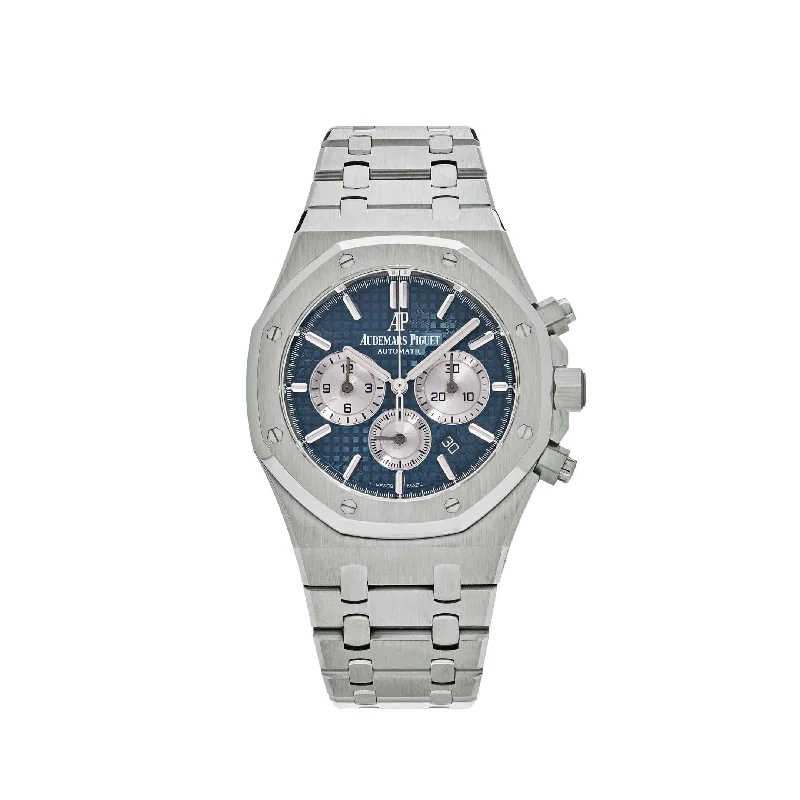 Men's Audemars Piguet Sophisticated Design Watches-Audemars Piguet Royal Oak 26331ST.OO.1220ST.01 Selfwinding Chronograph Stainless Steel Blue Dial (2021)