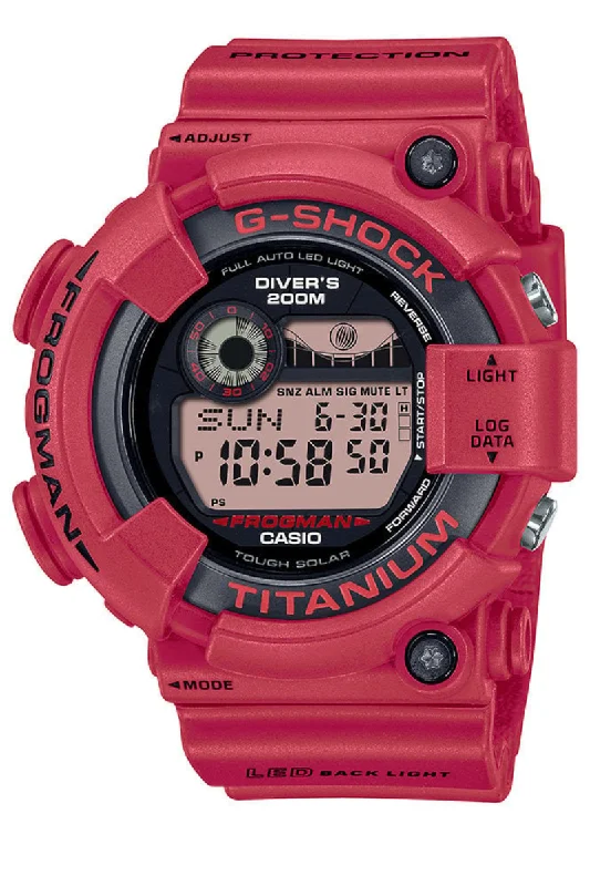 Men's Rectangular Case Style Dress Watches for Unique Shape-G-Shock 30th Anniversary Frogman GW-8230NT-4