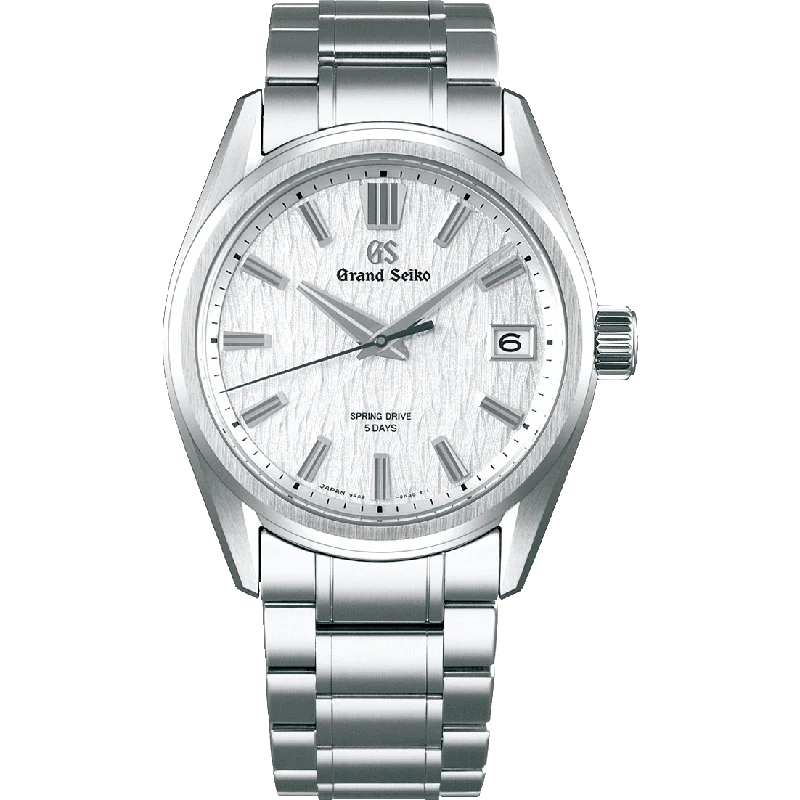 Men's Seiko Large Size Watches-Grand Seiko Evolution 9 Spring Drive ‘White Birch’ Watch