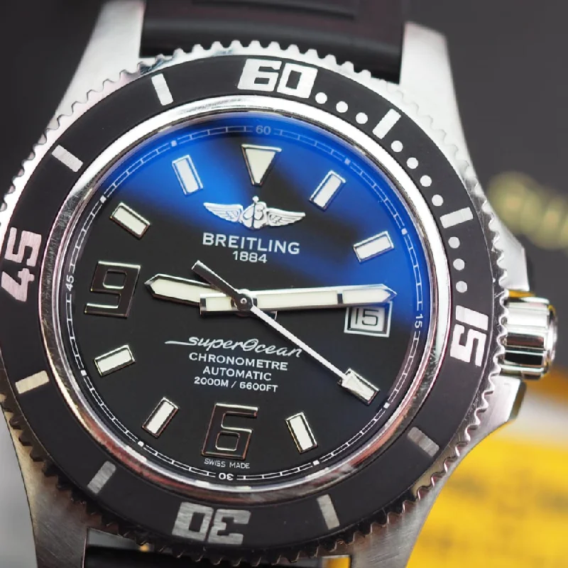 Women's Rolex British Made Style Watches-Breitling Superocean 44 A17391 (2015)