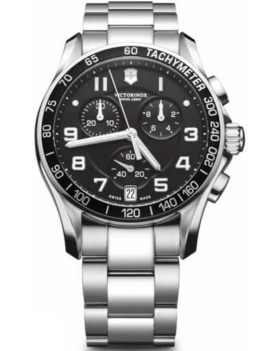 Men's Chronograph Watches with Radio Frequency-Victorinox Swiss Army Chrono Classic Chronograph 241494-2