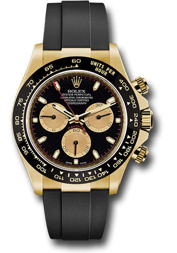 men's Rolex watches with pulsometer scale -​Rolex - Daytona - Yellow Gold - Oysterflex Bracelet