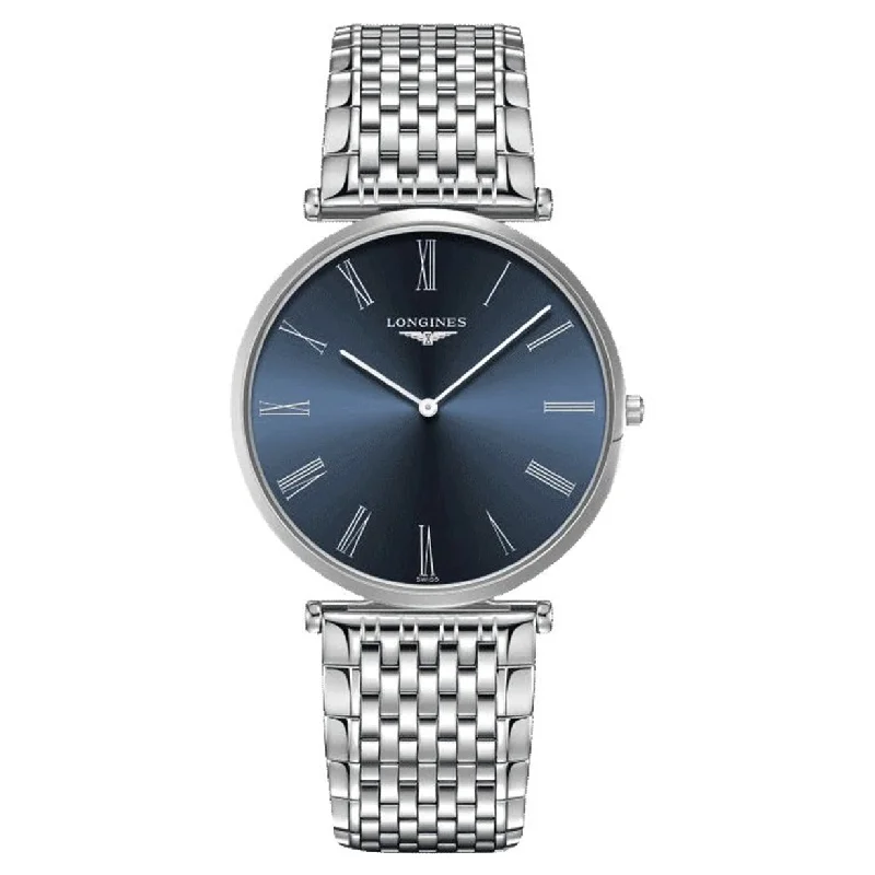 Women's Pilot Watches for Pilots-Longines La Grande Classique Blue Dial Women 37mm