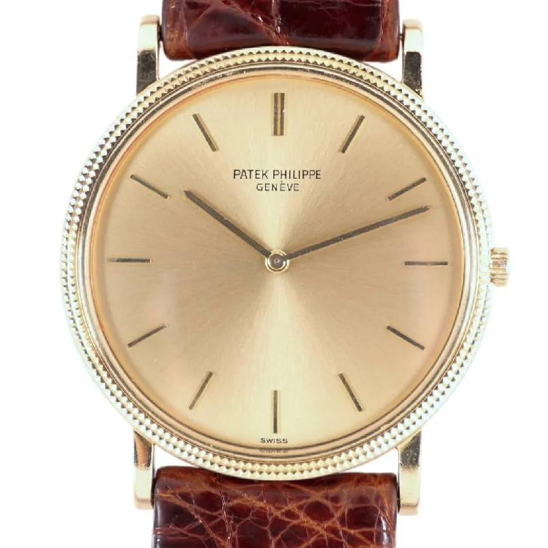 Men's Patek Philippe Watches with Heart Rate Monitoring-Patek Philippe Calatrava 3520 D, 1980