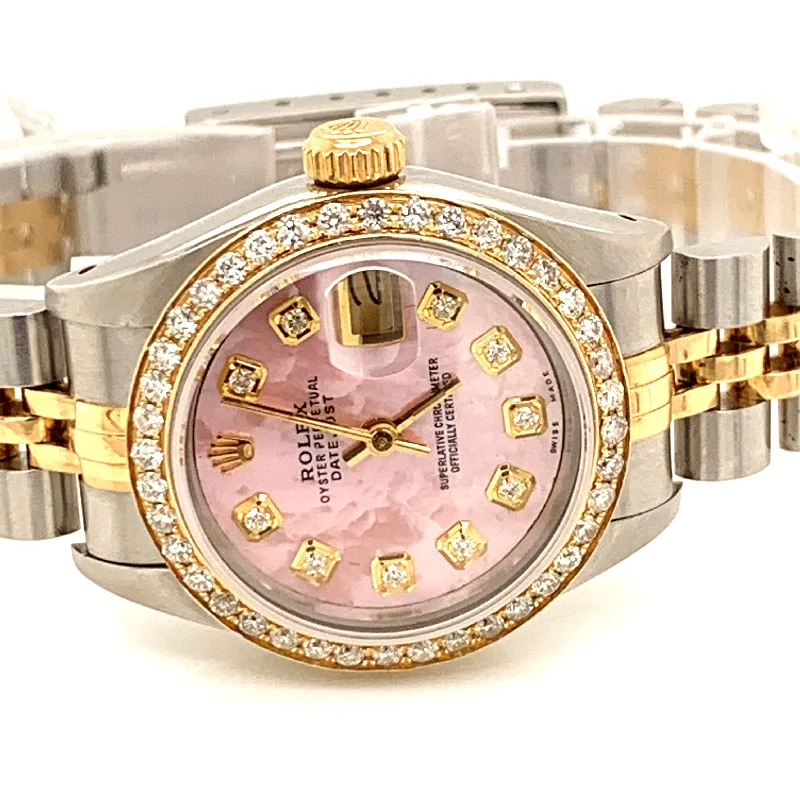 Why invest in a Rolex Daytona men's chronograph timepiece -Rolex Datejust Ladies 26mm Jubilee Pink Mop with Diamond bezel
