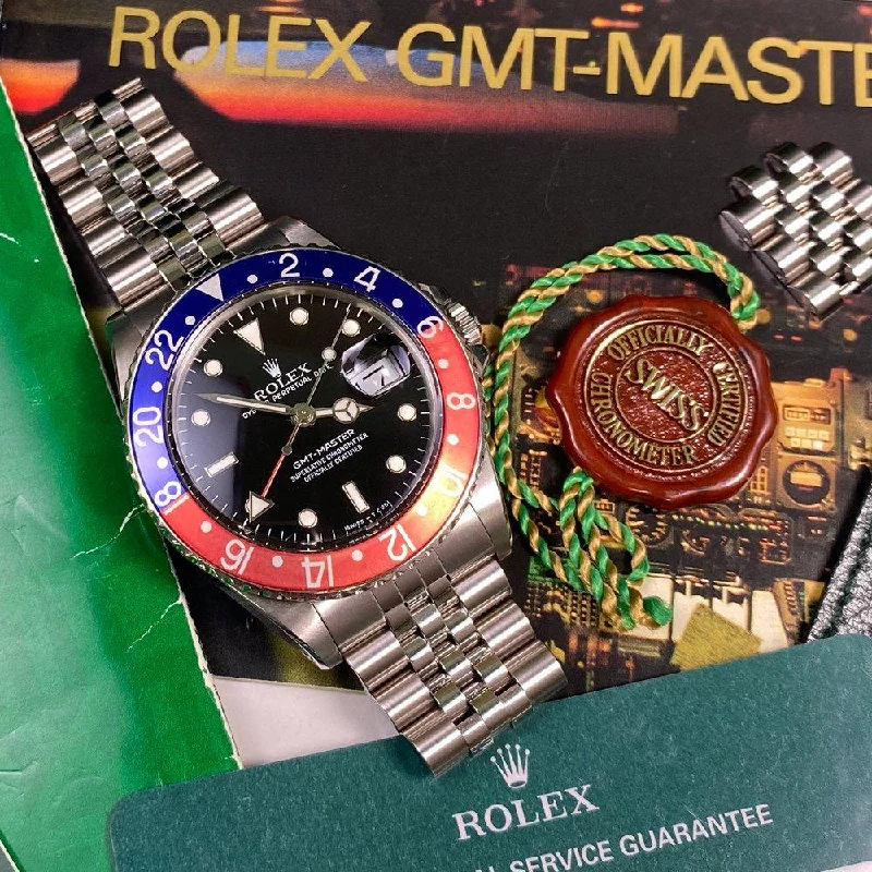 Women's Rolex Swiss Made Watches-Rolex GMT Master 16750 (1988)
