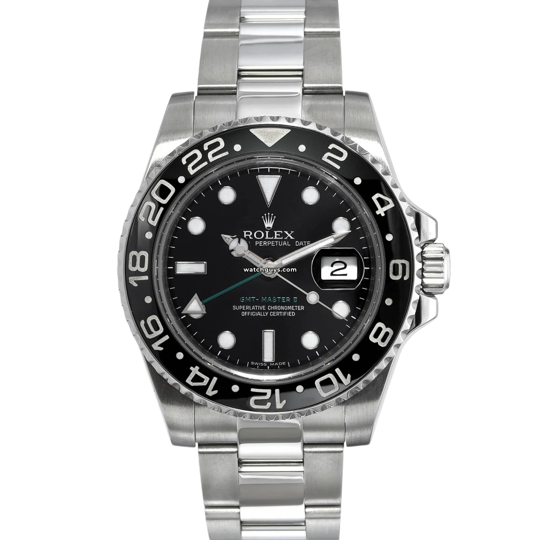 Women's Rolex Business Meeting Watches-Rolex GMT-Master II 116710LN Black