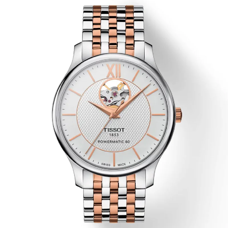 Women's Heritage Watches for Retro Charm-Tissot T-Classic Silver Dial Men 40mm