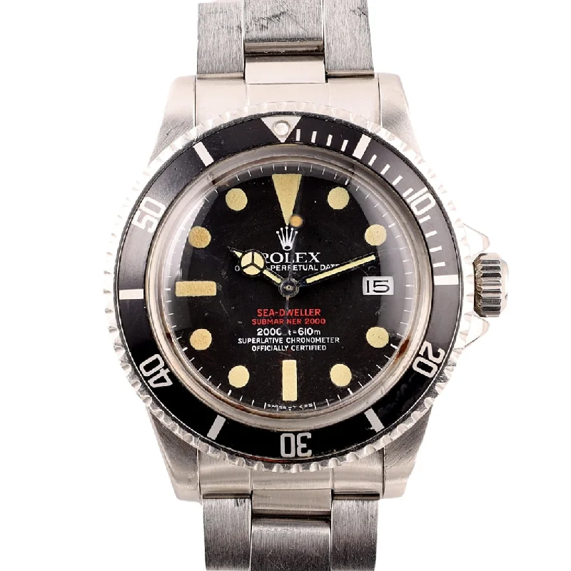 men's Rolex watches with screw-down crown -​Rolex Sea-Dweller 1665 DRSD Mk.IV, 1977