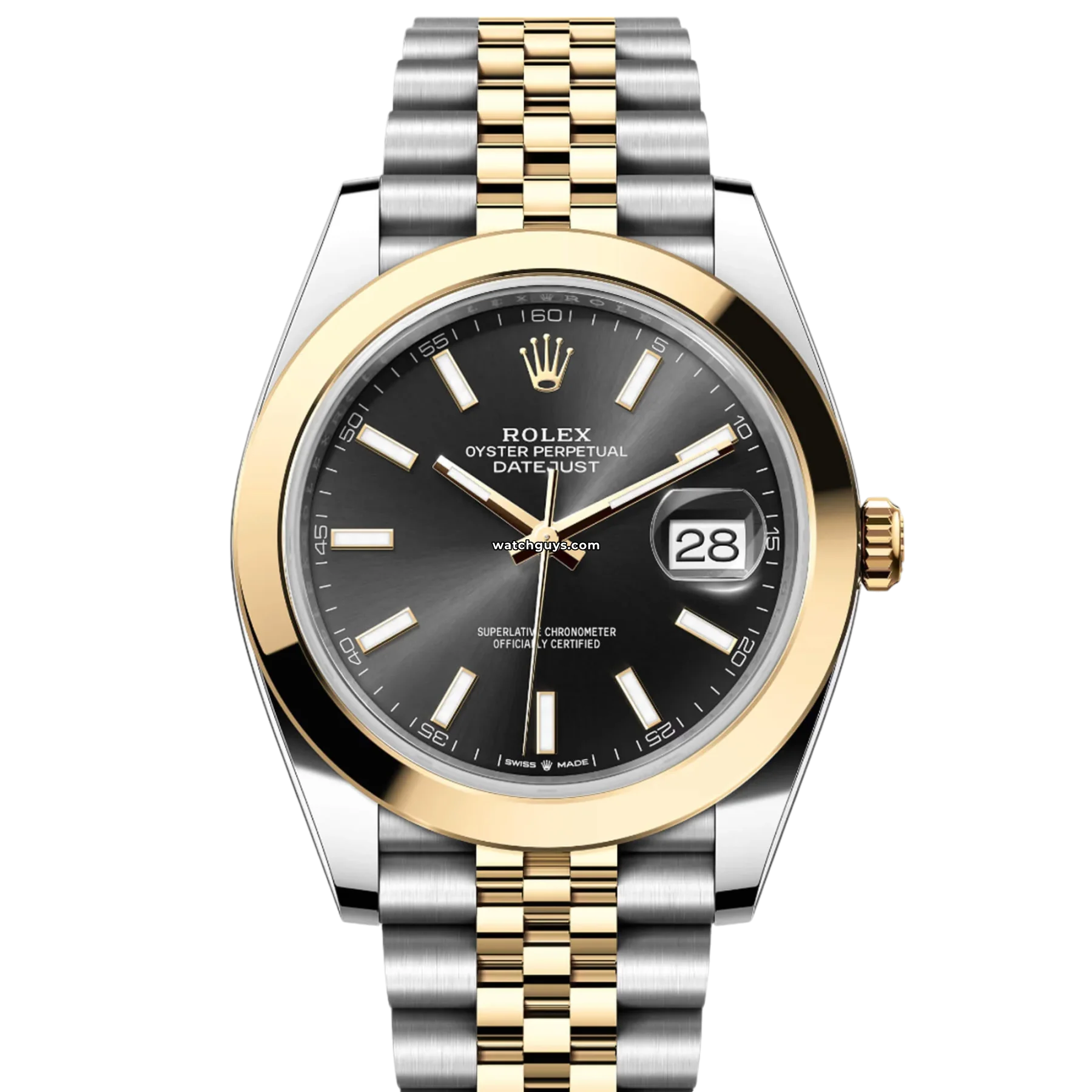 Women's Rolex Party Wear Style Watches-Rolex Datejust 126303 Black Jubilee