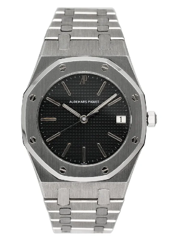 Men's Audemars Piguet Customized Design Watches-Audemars Piguet Royal Oak 56023ST Black Dial Mens Watch
