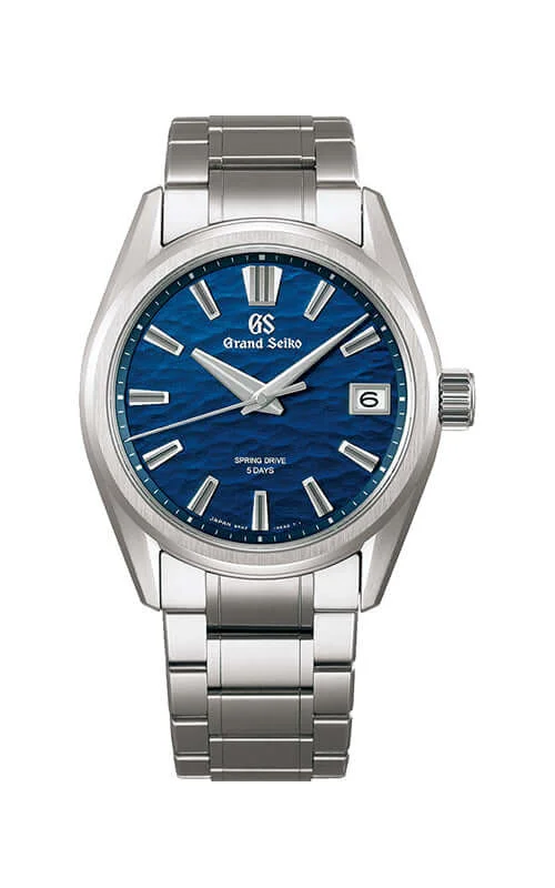 Men's Seiko Solar Powered Style Watches-Grand Seiko Evolution 9 Spring Drive 5 Days SLGA019G