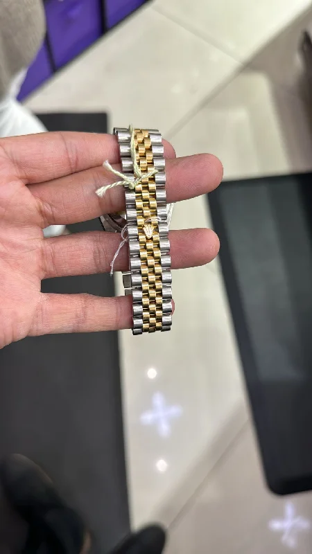 men's Rolex watches with date display -​Two tone jubilee bracelet 18k/ss rolex