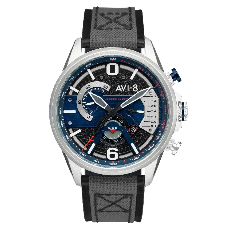 Men's Chronograph Watches with Minimalist Style-Hawker Harrier II Dual Retrograde Chronograph AV-4056-04