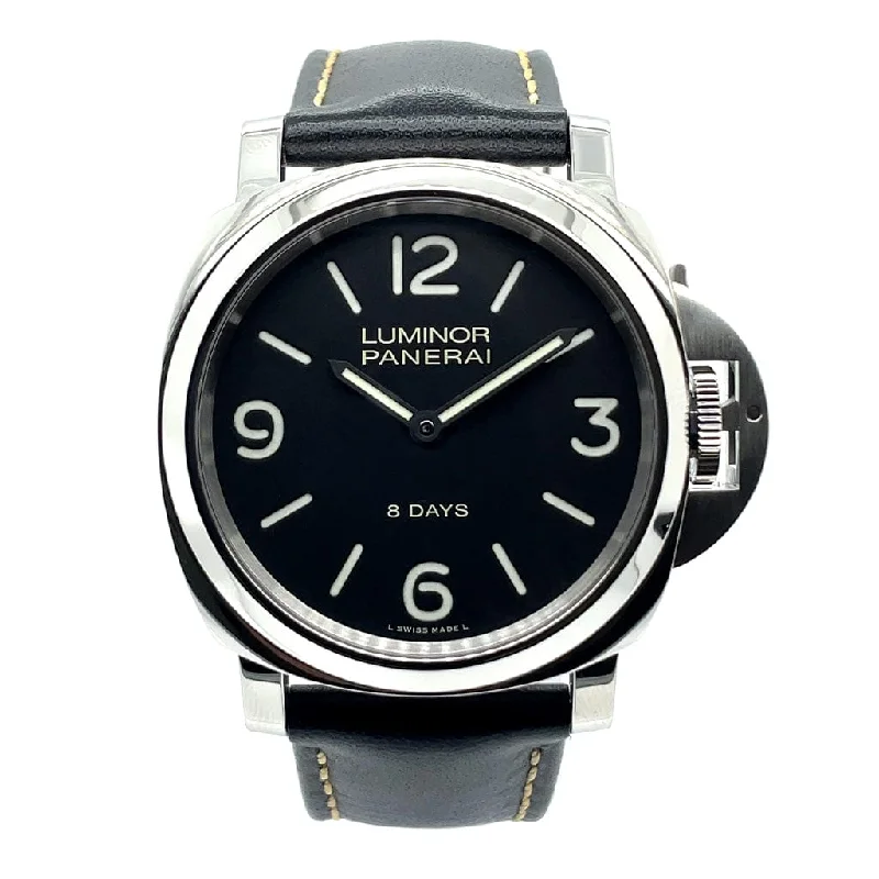 Women's Military Watches for Military Personnel-Panerai Luminor Base 8 Days Pam00560 - Certified Pre-Owned