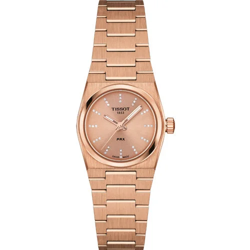 Women's Heritage Watches for Pilots-Tissot T-Classic PRX Nude Dial Women 25mm T1370103350600