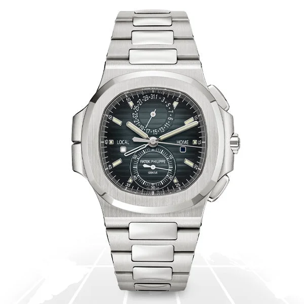 Men's Patek Philippe Watches with Thermometer Function-Patek Philippe Nautilus Travel Time Chronograph 5990/1A-011 Men's Patek Philippe Watches with Thermometer Function-Patek Philippe Nautilus Travel Time Chronograph 5990/1A-011