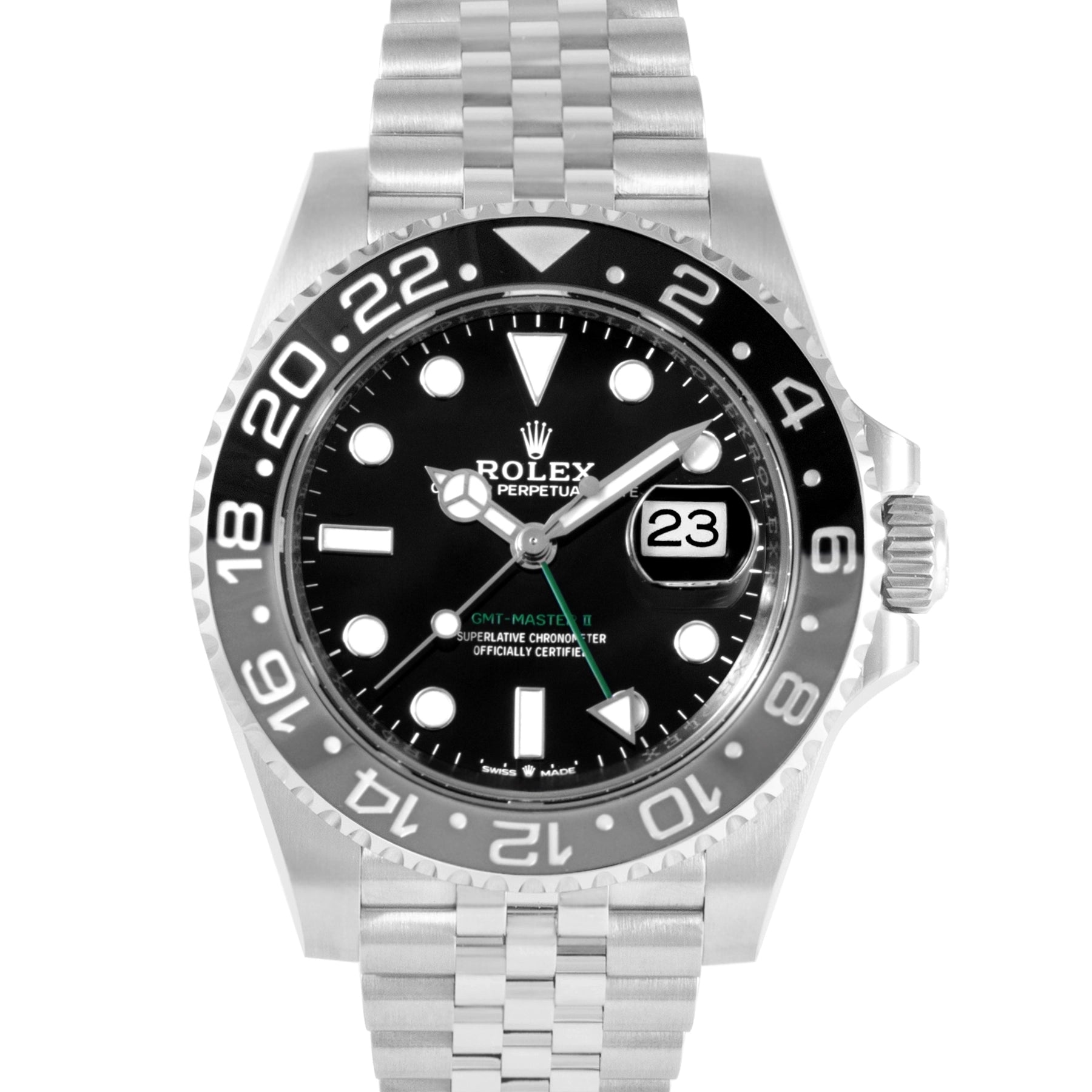Women's Rolex Mechanical Movement Watches-GMT-Master II "Bruce Wayne"