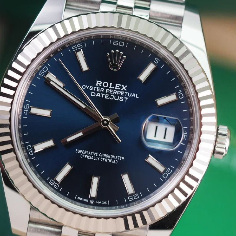 Women's Rolex Eco-Drive Design Watches-Rolex Datejust 41 126334 (2020)