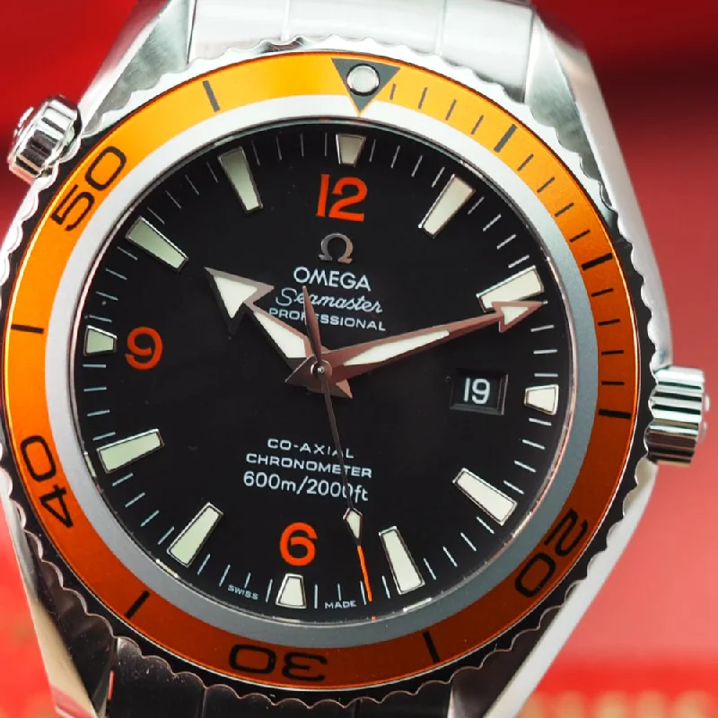 Women's Rolex Night Out Style Watches-Omega Seamaster Planet Ocean 22085000 (2010)