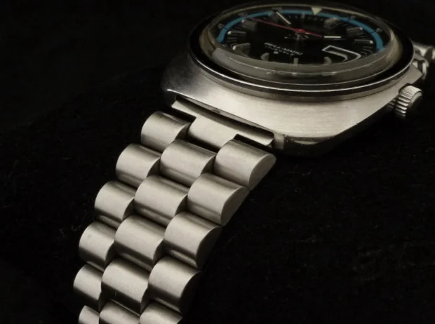 Men's Seiko Automatic Wind Watches-Lincoln Bracelet (Seiko Bell-Matic 4006-602x)